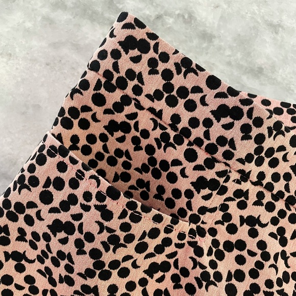 AKRIS Punto Franca Luna Dot Print Jacquard Pants Dress Pants straight leg - Picture 7 of 14